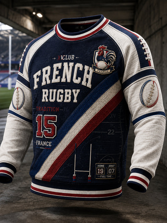 Manches longues French Rugby Homme