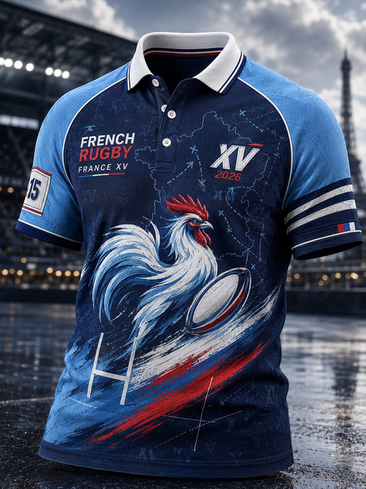 Polo Homme French Rugby Art Print