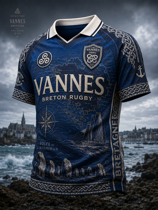 T-shirt manches courtes pour fans de rugby, équipe masculine française