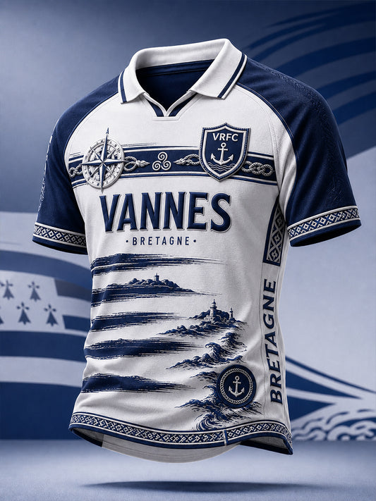 T-shirt manches courtes pour fans de rugby, équipe masculine française