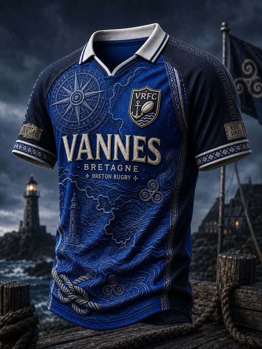 T-shirt manches courtes pour fans de rugby, équipe masculine française