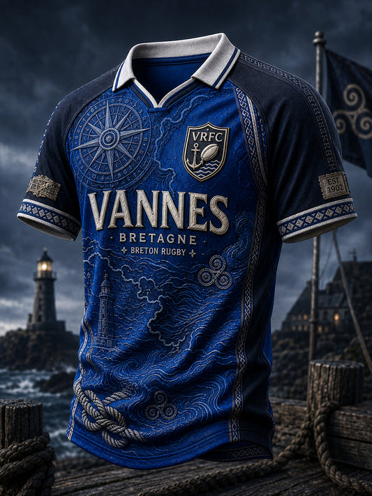 T-shirt manches courtes pour fans de rugby, équipe masculine française