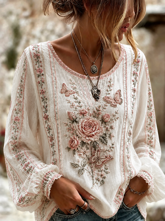 Chemise en coton-lin contre le cancer du sein chez la femme