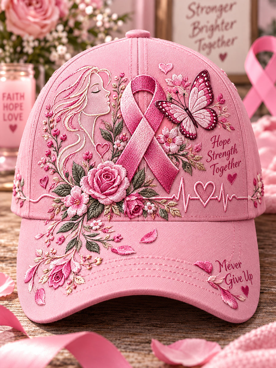 Casquette unisexe de lutte contre le cancer du sein