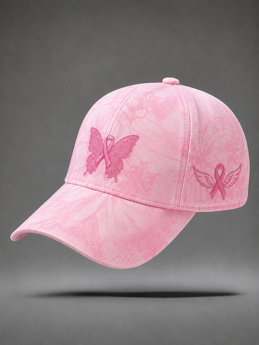 Chapeau unisexe à imprimé animal pour la prévention du cancer du sein